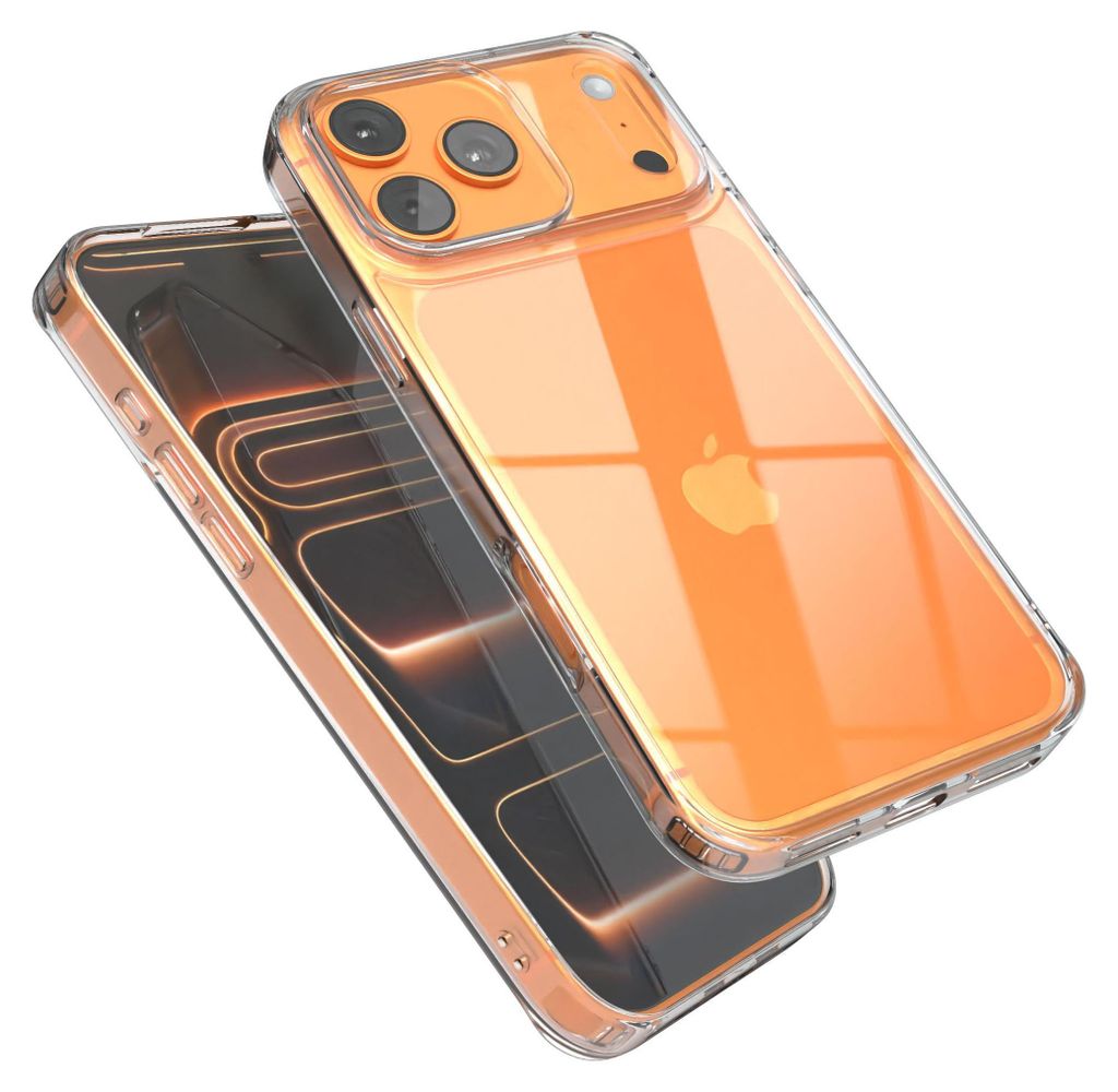 EAZY CASE Clear Hülle kompatibel mit Apple iPhone 17 Pro Produktbild 