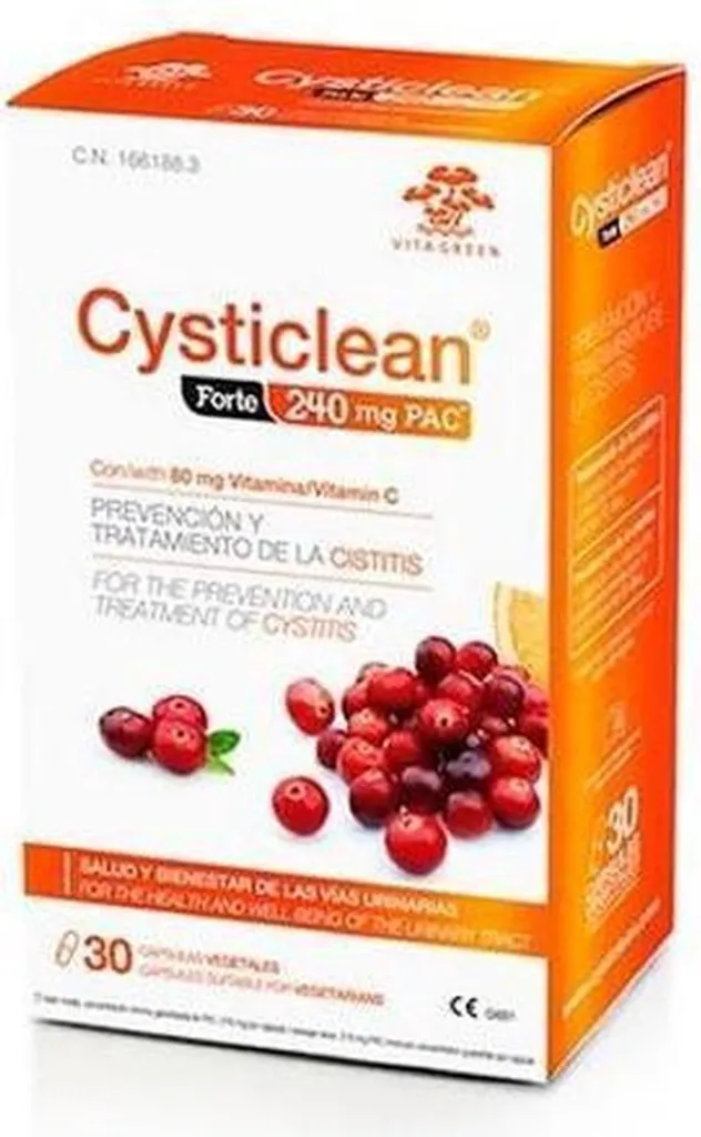 Cysticlean Forte 30 Capsule: Integratore Cistite con 240mg PAC Prezzo
