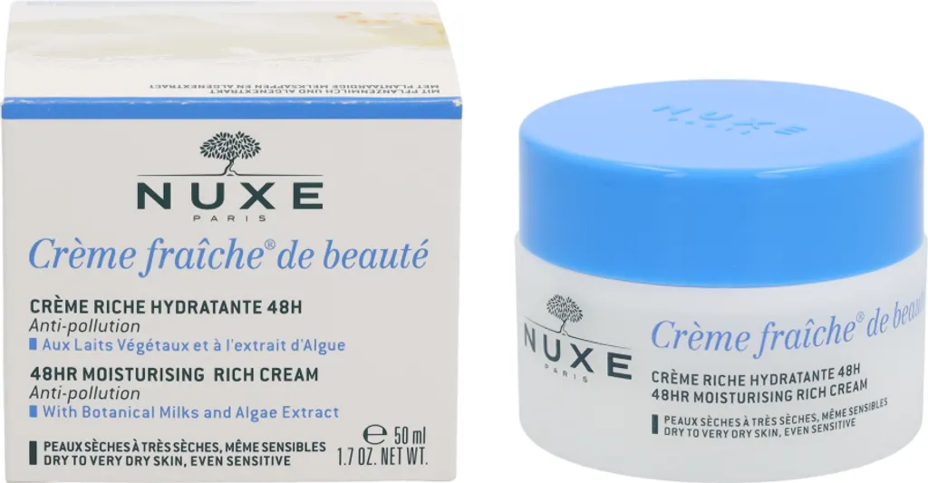 Adieu Peau Sèche avec Nuxe Crème Fraîche de Beauté Hydratante 50ml