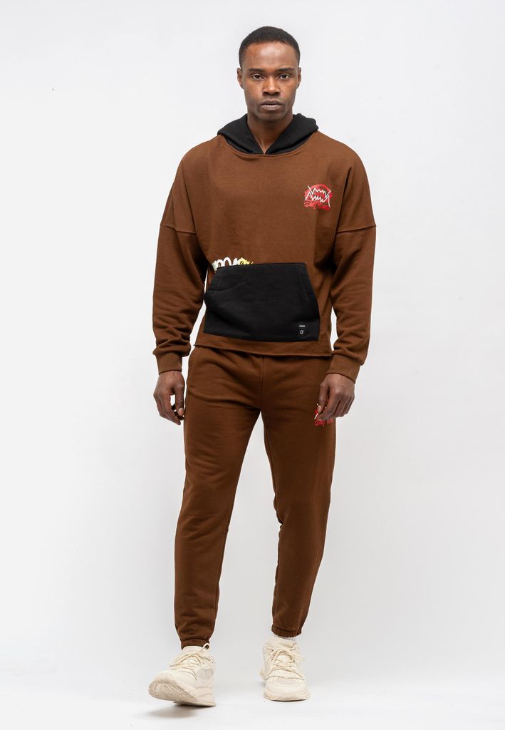 Tom Barron Trainingsanzug Tom Barron Print Design Sweatshirt And Pant Sets