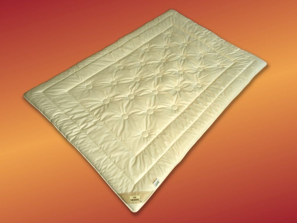 Garanta Merino-KBT- Leicht-Steppbett Größe 200x200 Produktbild 