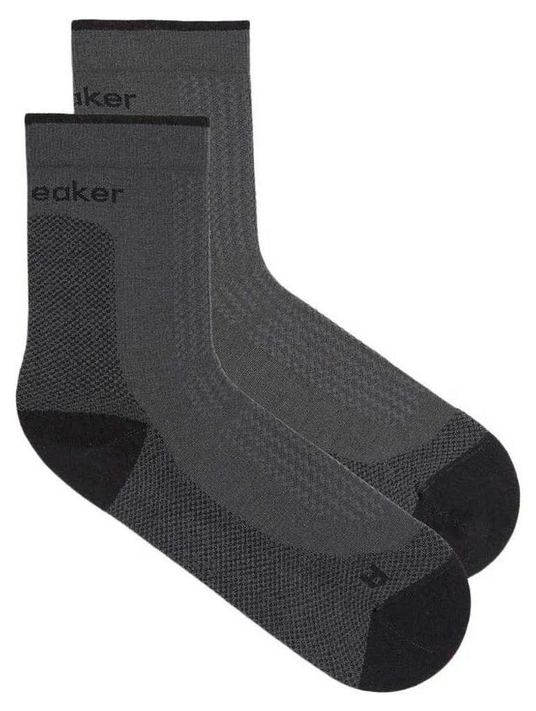 Icebreaker Merino Hike+ Ultralight Quarter Socken Grau EU 38-40 Frau Grau EU 38-40