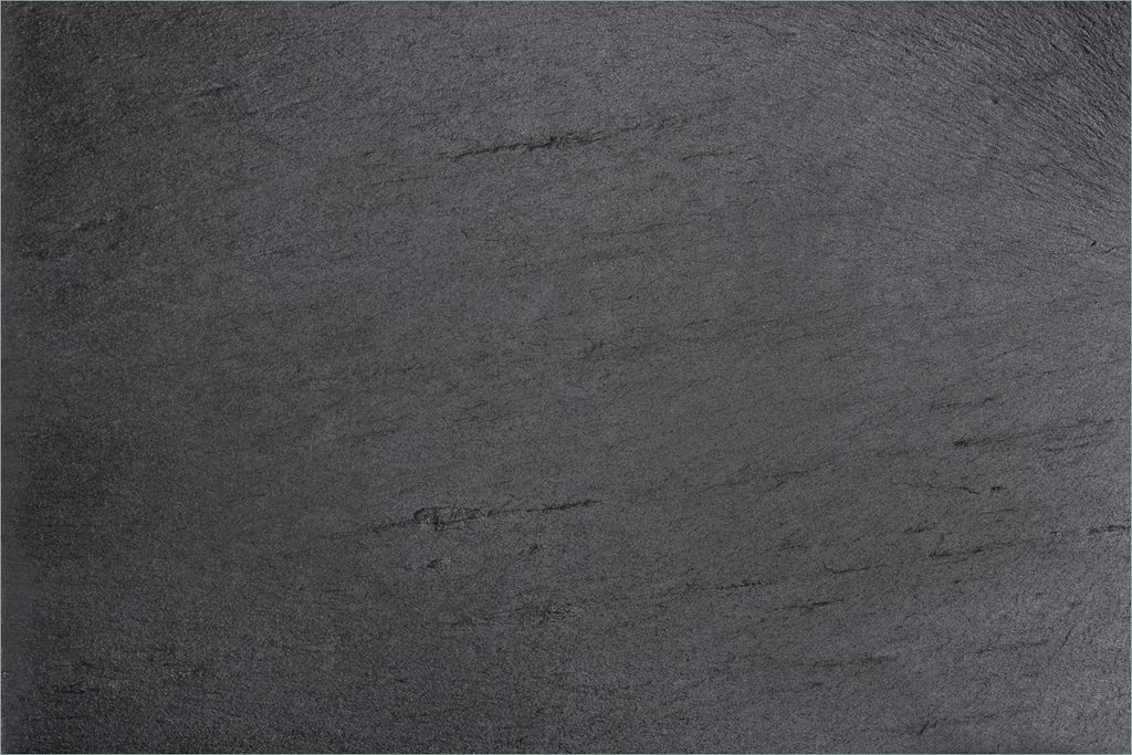 Wallario selbstklebendes Poster - Schwarze Schiefertafel Optik - Steintafel, Größe: 61 x 91,50 cm