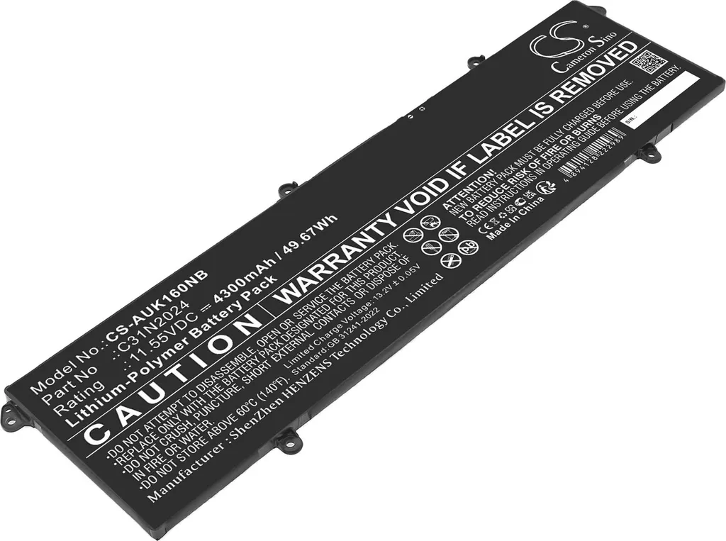 Ricambio Batteria K3605VC Asus VivoBook 16X | 11.55V 4335mAh TECHTEK