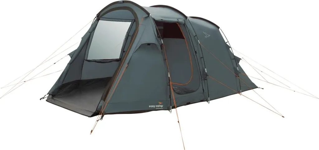 Tente Easy Camp Hamra 4 Blue - Montage Rapide et Haute Résistance au Vent