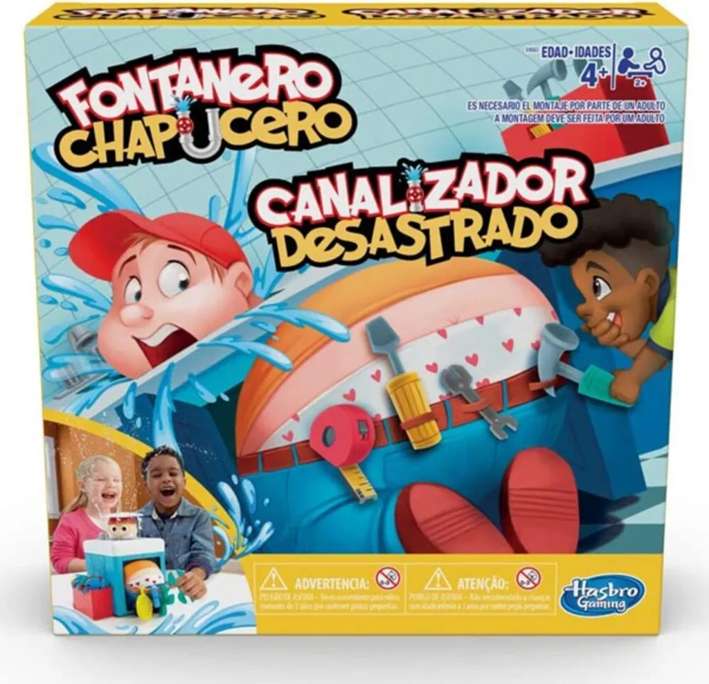 Jeu d'adresse Fontanero Hasbro E6553175 avec effets d'eau surprises