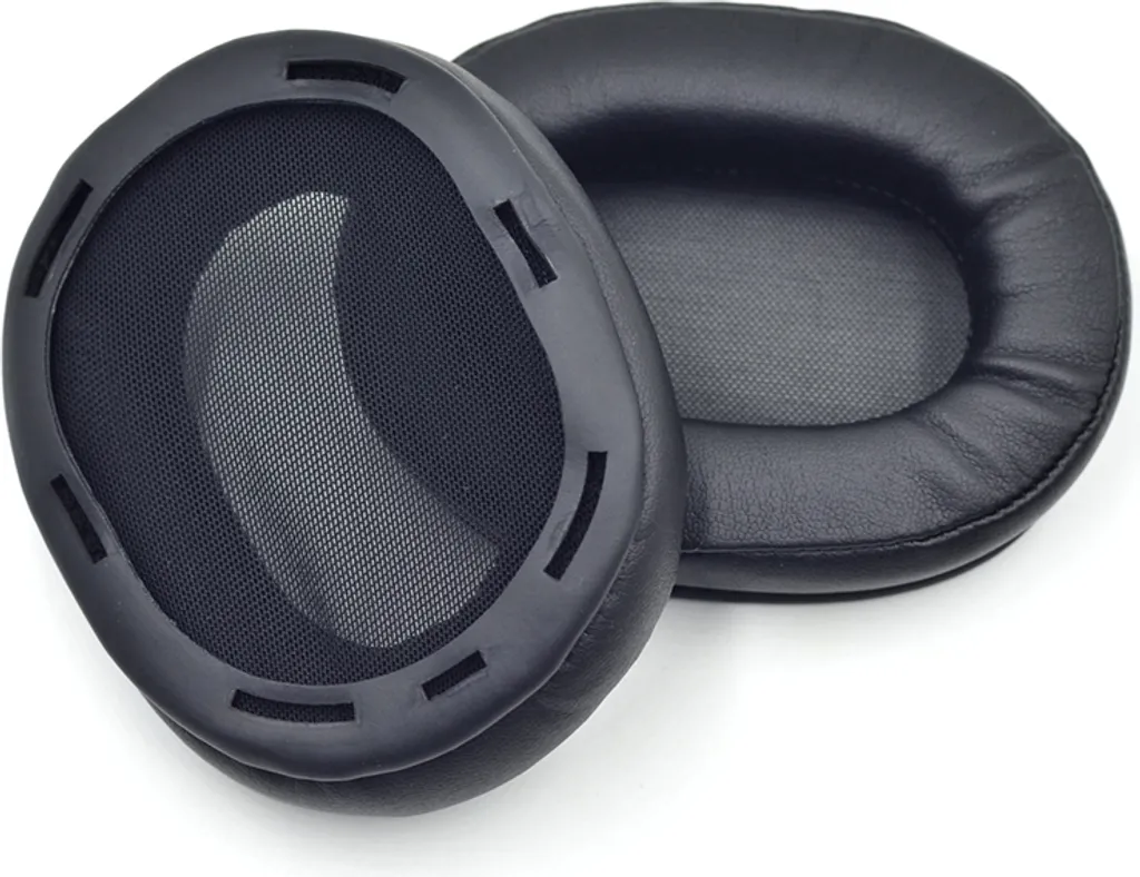 Cuscinetti Sony MDR-1A Ricambio Nero - Morbido Memory Foam INF - 2
