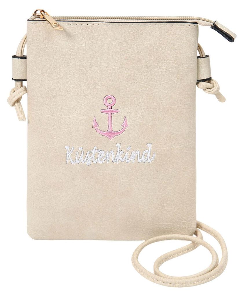 Leoberg Crossbag Tasche aus Kunstleder - Umhängetasche in 313157-Rosa-22