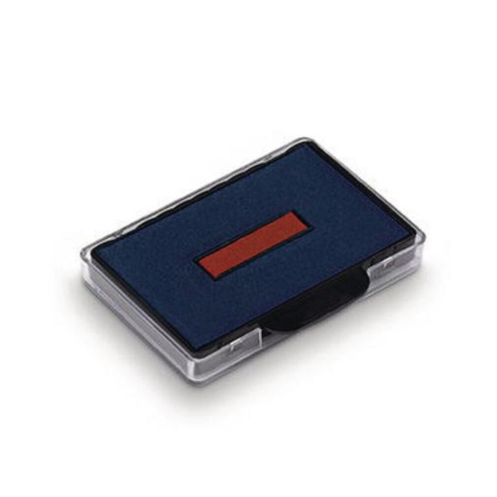trodat Ersatzstempelkissen 6/56/2 blau/rot Doppelpack