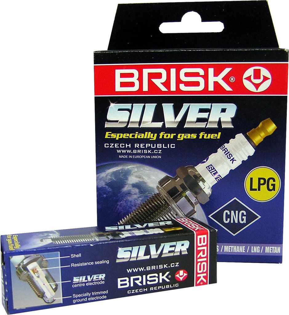 DR15YS (1334) BRISK Silver - bougie d'allumage pour Image du produit 