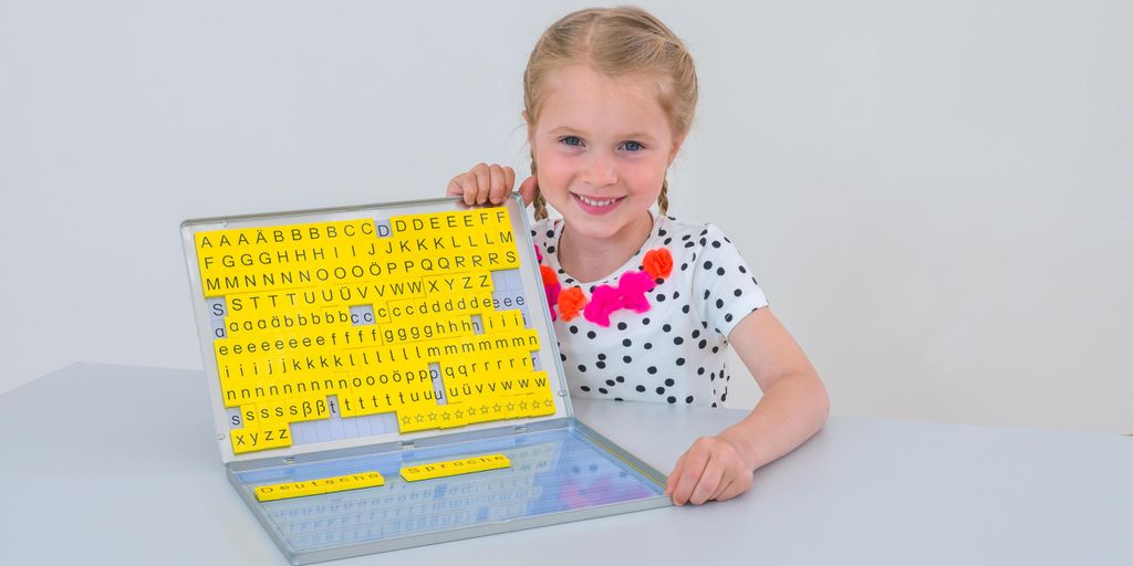 Betzold, Lesemagnetbox, Lesen lernen, Kinder, Buchstaben, Produktbild 3
