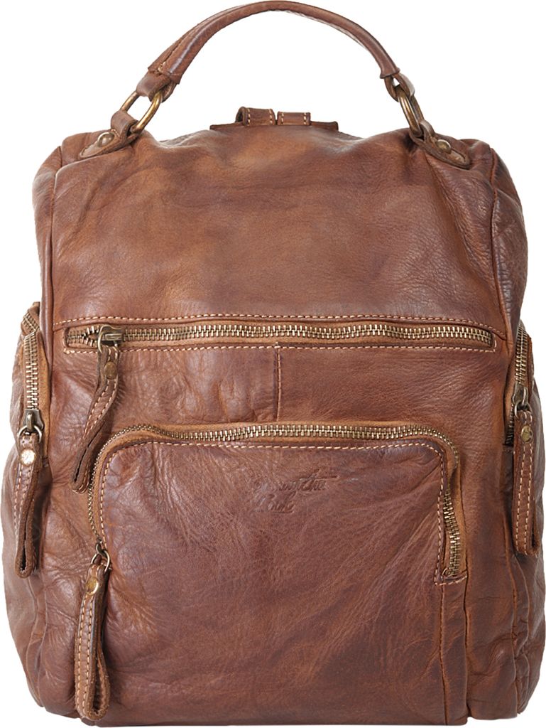 Samantha Look City-Rucksack Damen 017781 cognac