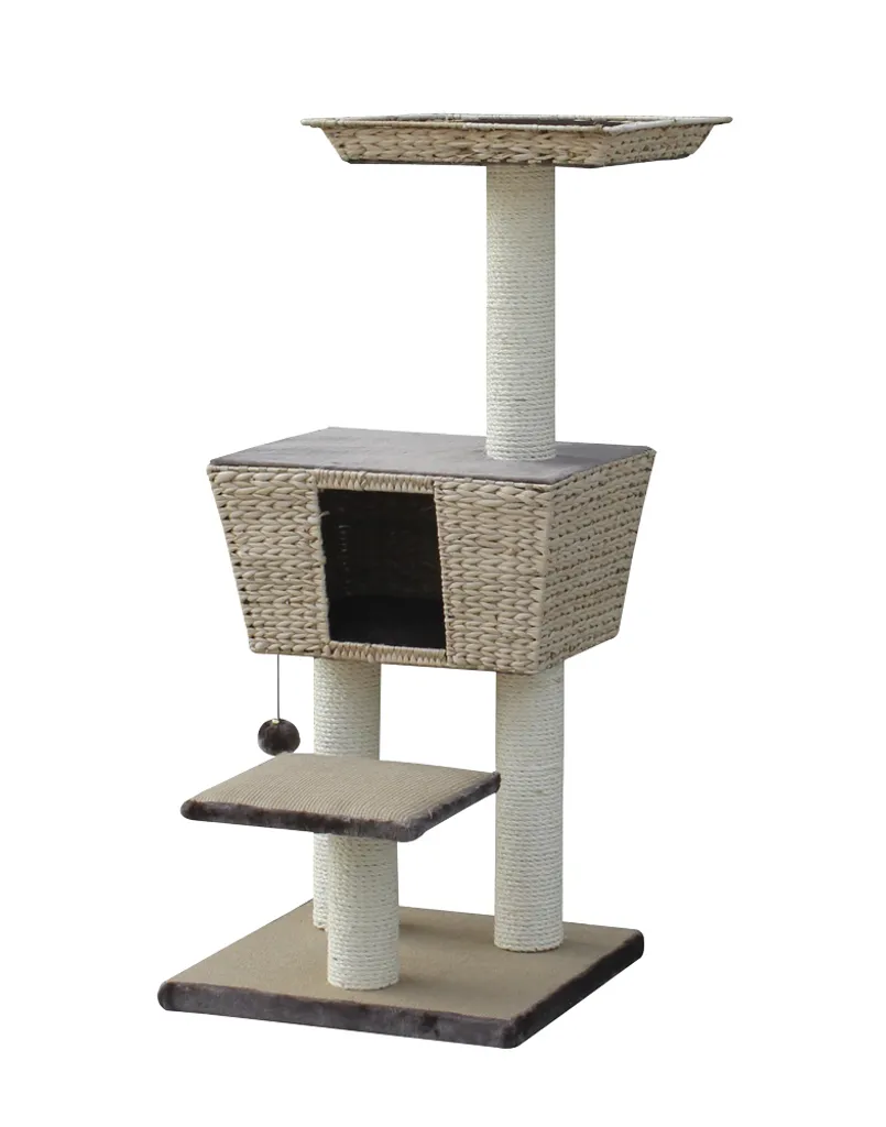 Nobby MOTEGA S Tiragraffi Design Marrone Chiaro - Arredo Gatto in Giacinto