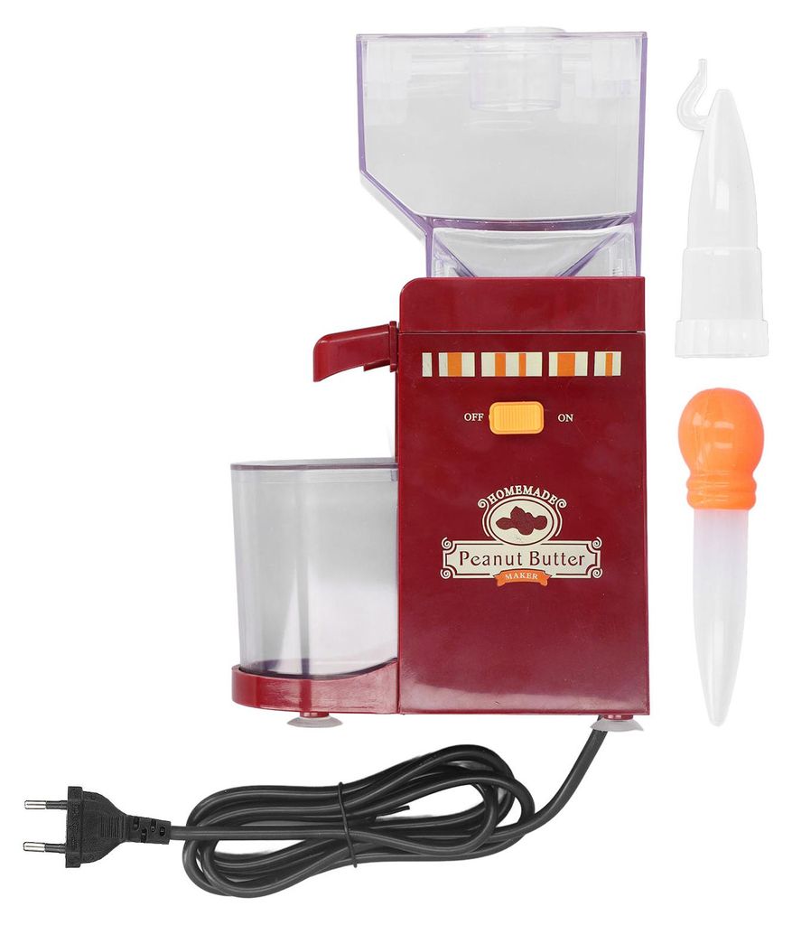 Erdnussbuttermaschine, elektrische Getreidemühle für Zuhause, rutschfest, Sesamsaucenmühle, Nussmaschine für Erdnüsse, Mandeln, Cashewnüsse, ...
