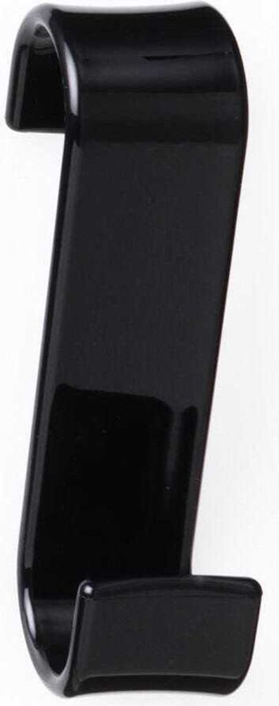 Schwarzer Handtuchhalter aus Thermoplast | Merlino