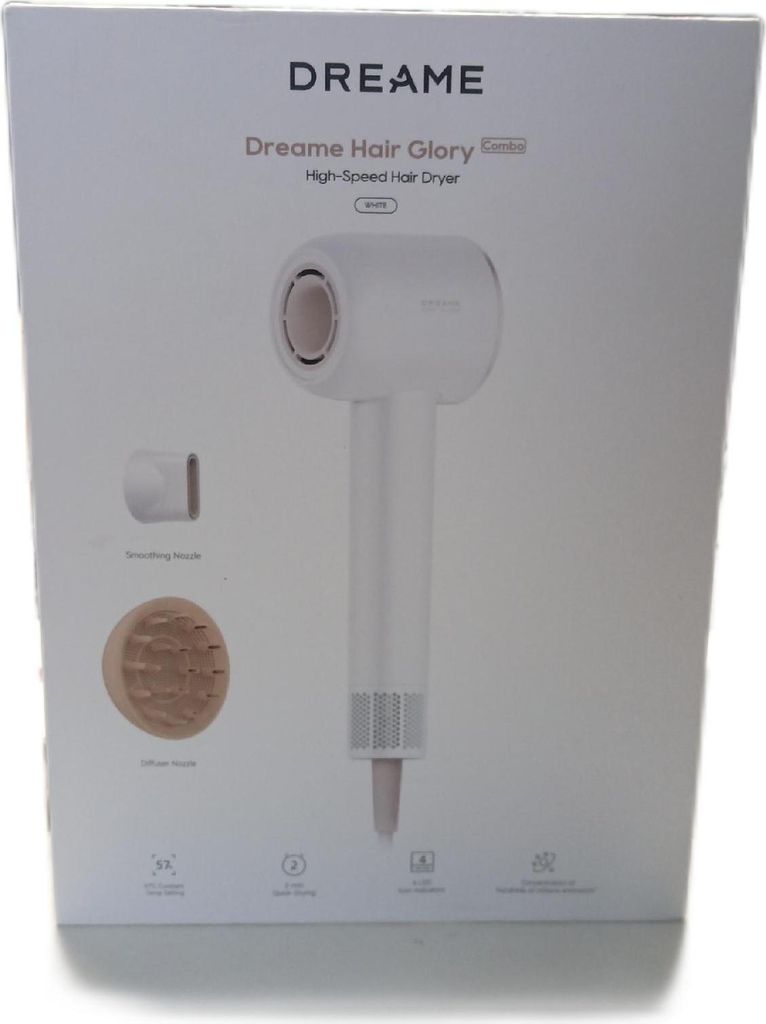 Dreame Hair Glory Combo, AC, 110000 RPM, 70 m/s, 55 m³/h, Produktbild 