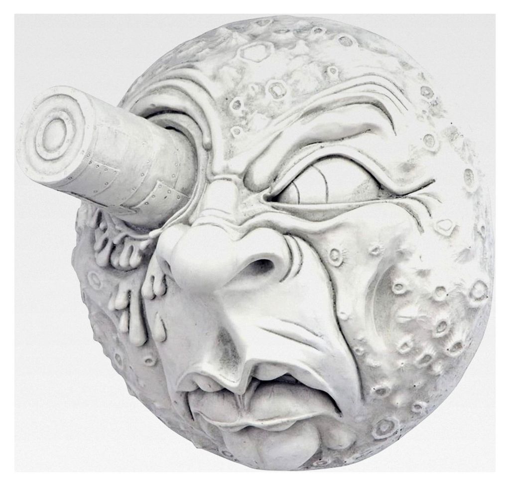 Wandskulptur Reise zum Mond