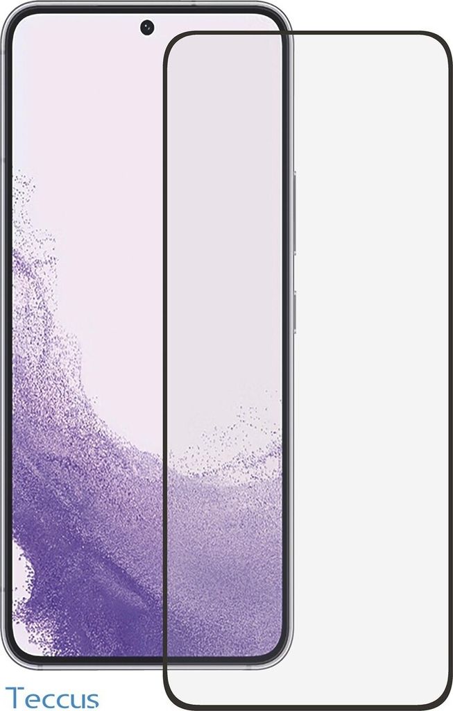 Teccus Fullscreen Displayschutzglas für Samsung Galaxy S23, S22, 2 Stück (63126)