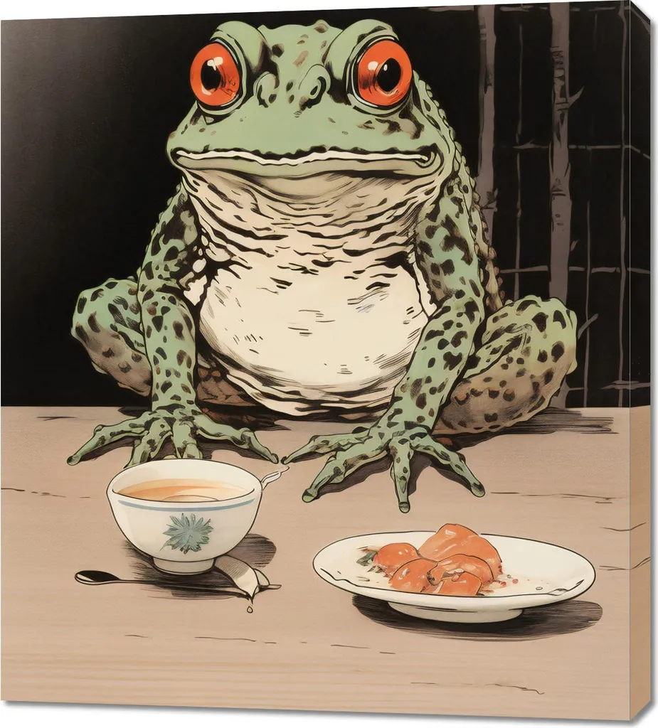 Quadro Su Tela Bambù 90x100 cm | Stampa Arredo Parete Economica