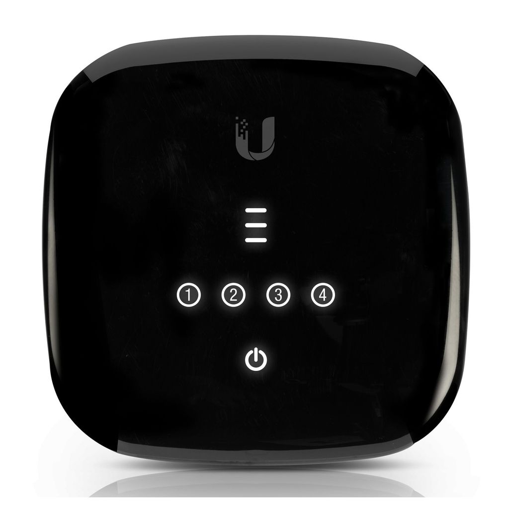 Ubiquiti UF-WIFI, Wi-Fi 4 (802.11n), Ethernet/LAN, Schwarz, Tabletop-Router