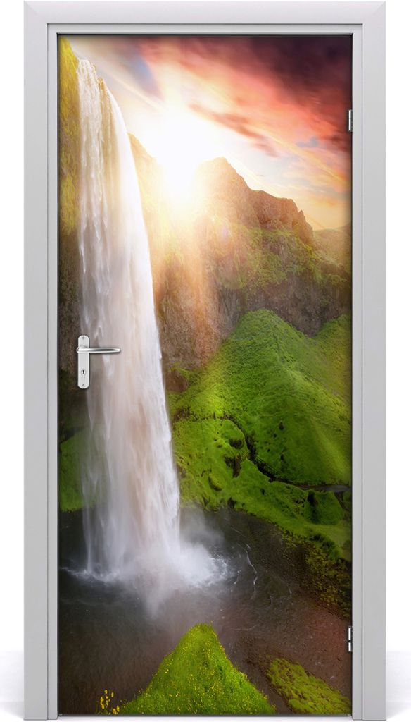 Tulup Türaufkleber 95x205 cm Dekorative Aufkleber Selbstklebend Wasserdichte Tapete Abnehmbar Schlafzimmer Wohnzimmer Wohnkultur - Landschaften Wa...