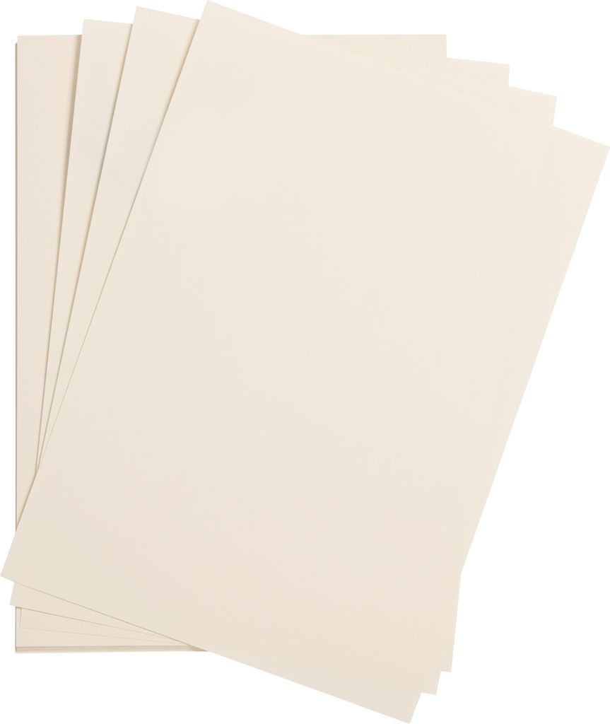 Clairefontaine Maya Fotokarton A1 270g 25 Bogen - Elfenbein 97975C