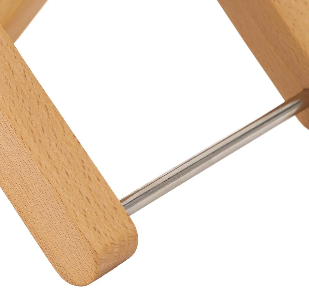 Support de pied pour guitare classique bois pliable hauteur ajustable - 15
