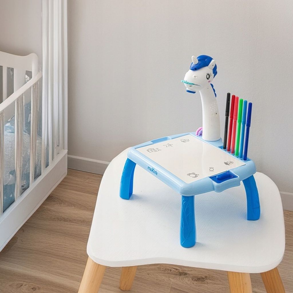 Maxlife-Projektor mit Zeichentisch MXDP-200 blau Produktbild 9