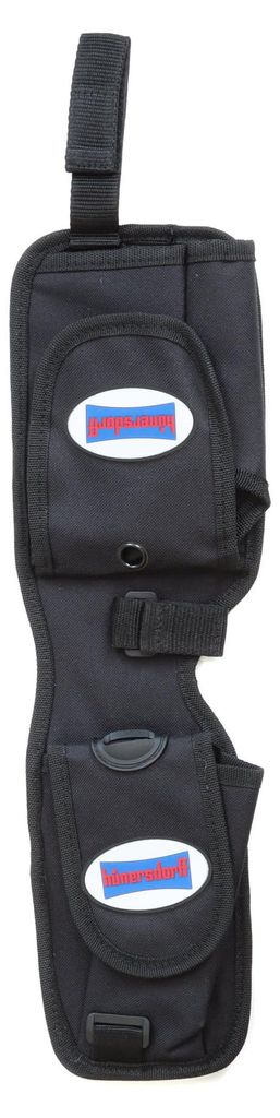 HÜNERSDORFF Satteltasche 3+1,5 l Nylon Schwarz Produktbild 