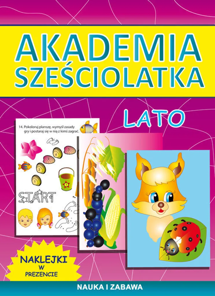 Akademie sześciolatka Lato par Beata Guzowska - Cahier de vacances polonais