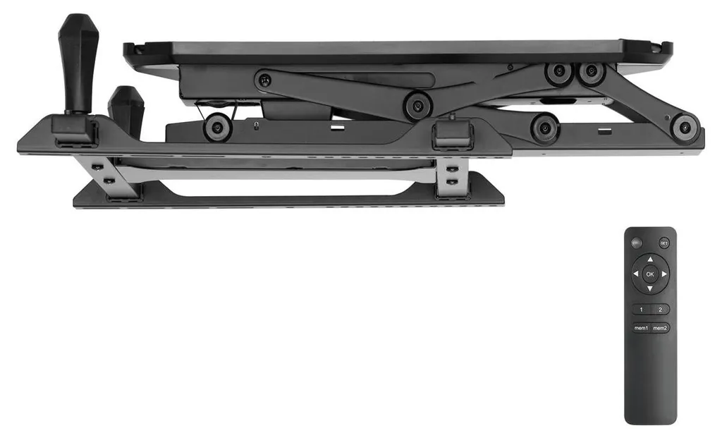 Support TV motorisé plafond MyWall HL41ML : cachez votre écran facilement - 4