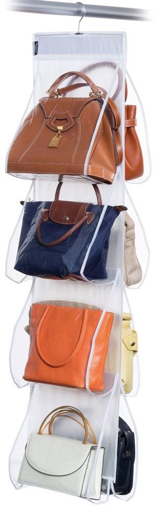 Domopak Organisateur de sac à main suspendu, 8 poches Image du produit 