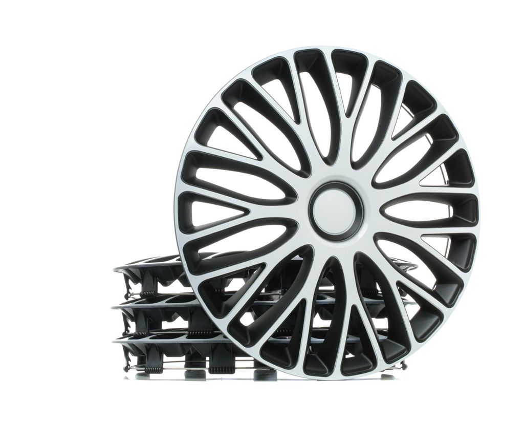 16" Zoll Radkappen Schwarz/Weiß Radzierblenden Radblenden 16 MUGELLO ARGO