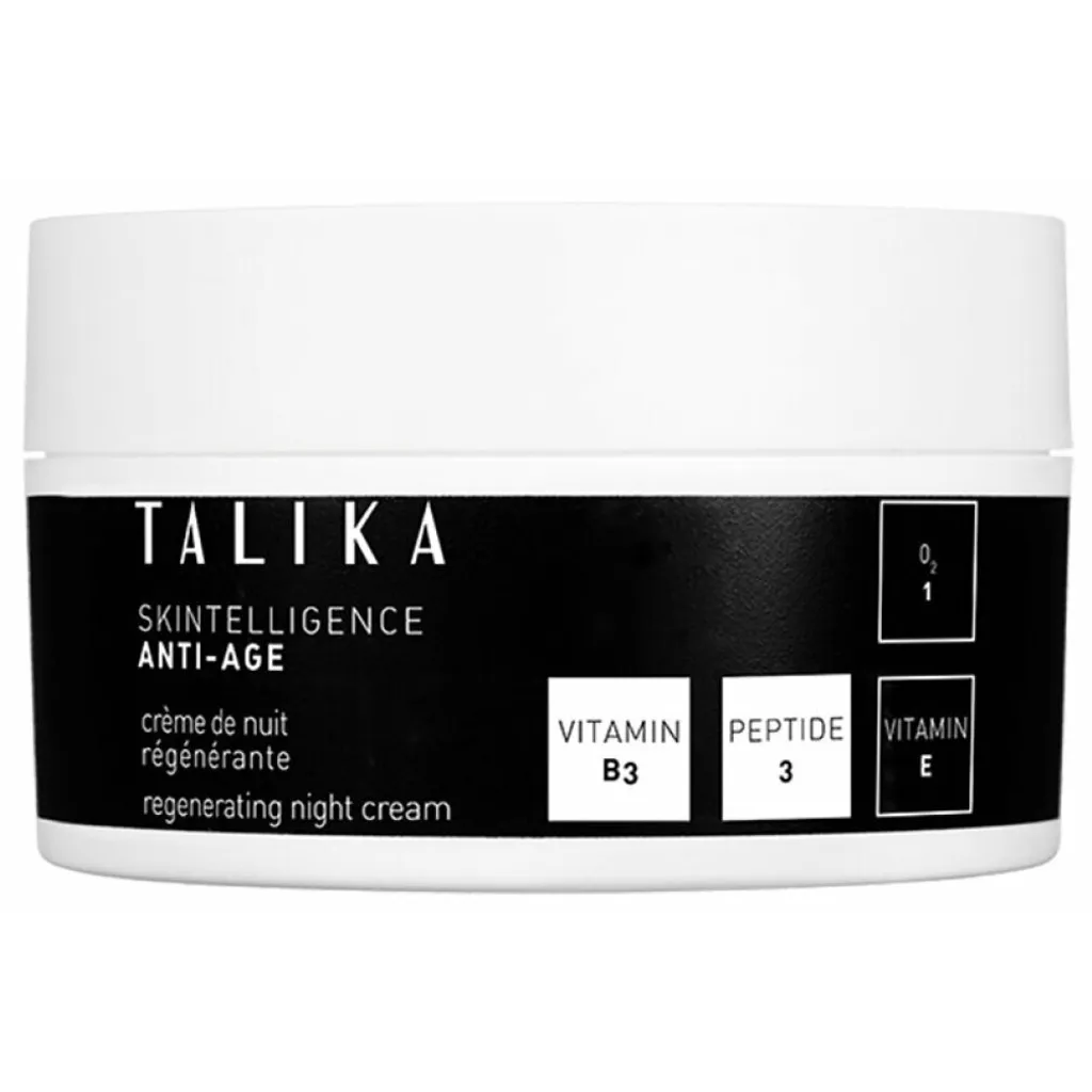 Soin de Nuit Régénérant Talika Skintelligence Anti-Âge aux Prébiotiques