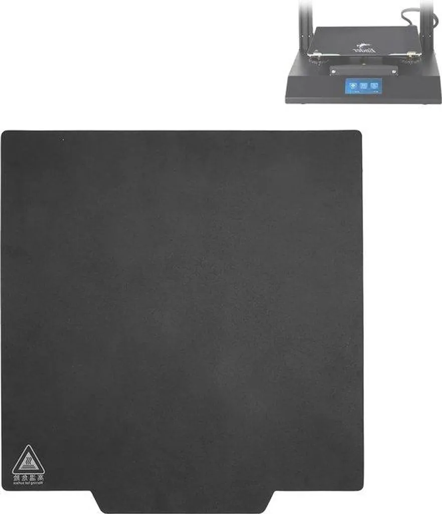 Plateau amovible 235x235mm pour Ender 3 avec surface haute adhérence