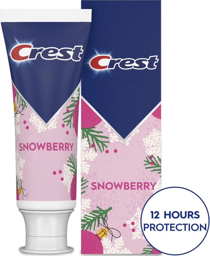 Crest Holiday Edition Snowberry Zahnpasta, 4,1 oz (116 g)