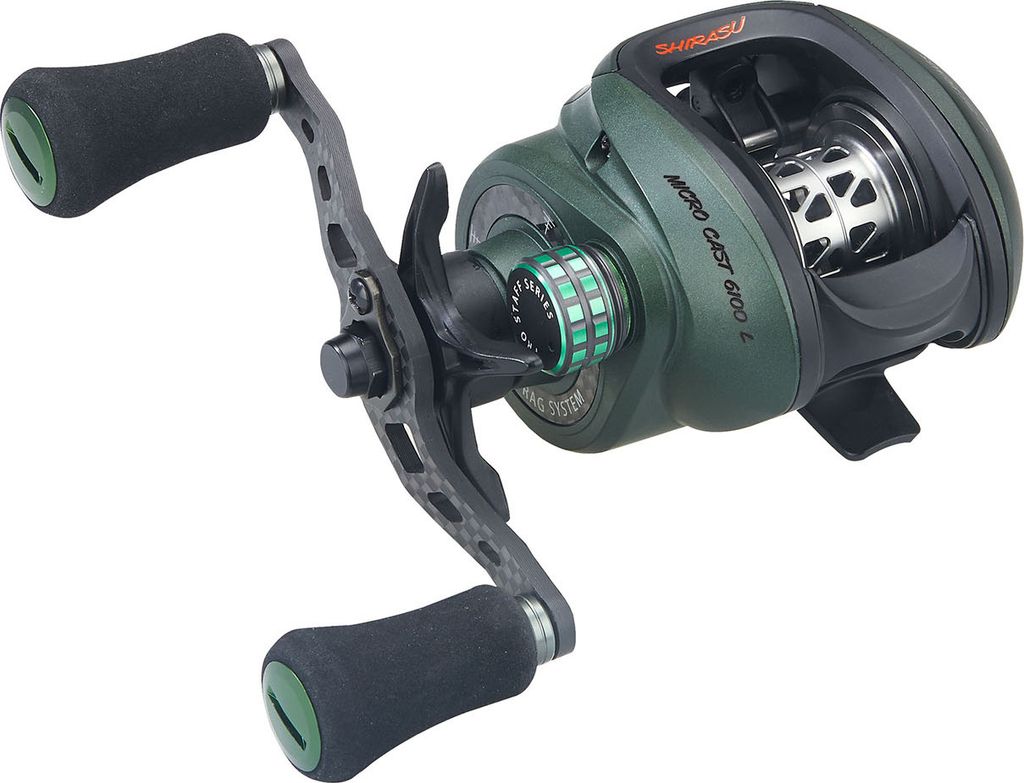 Balzer Shirasu Micro Cast 6100 L - Linkshand Baitcaster