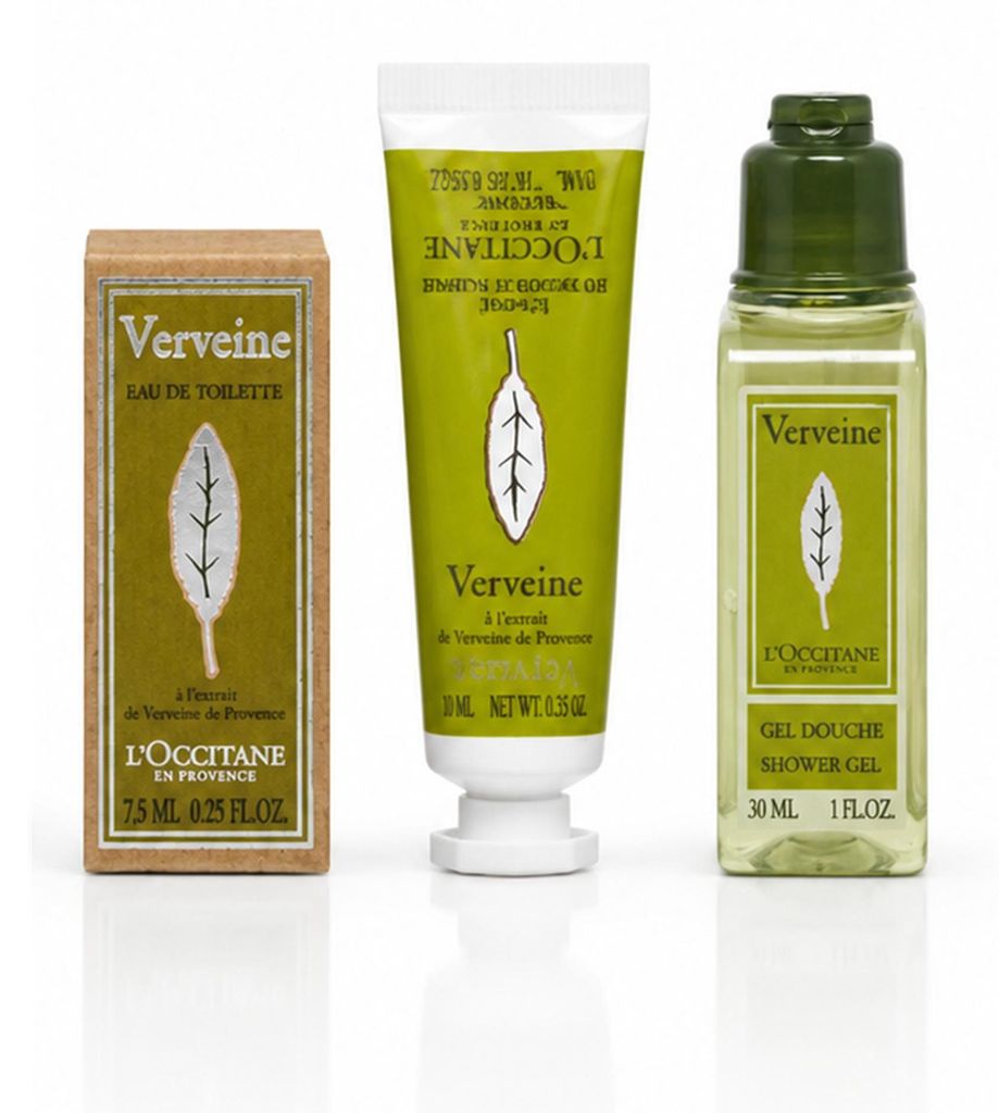 L’Occitane Verveine Hand Cream 10ml + Shower Gel 35ml + Eau de Toilette 7,5ml