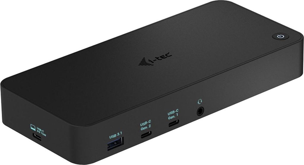 i-tec USB 3.0 / USB-C / Thunderbolt, 3x 4K Docking Station Produktbild 