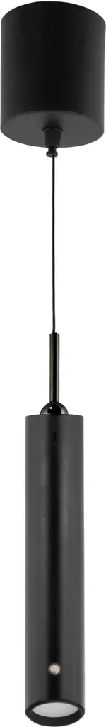 Lampe suspendue LED avec batterie extensible 37-163 cm noir mat sans fil