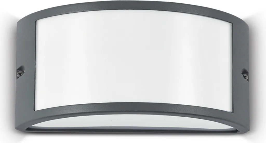 Applique Esterno Rex-1 Antracite E27 | Lampada da Parete Alluminio