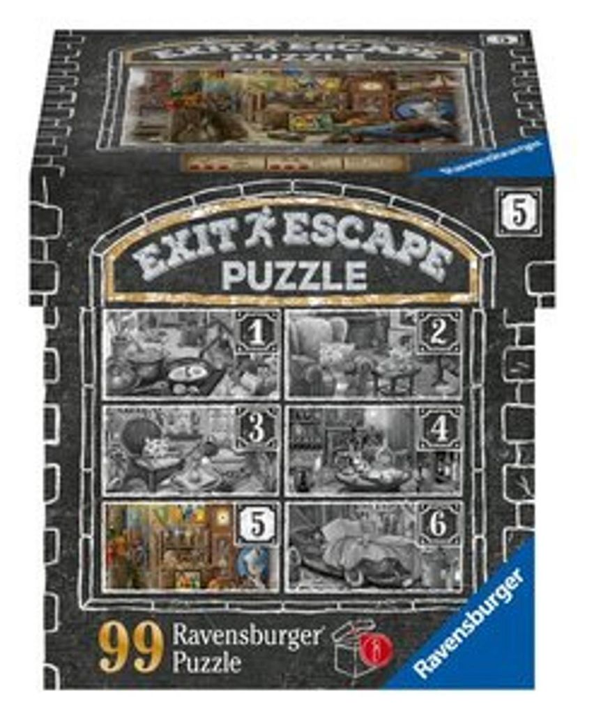 Ravensburger EXIT Puzzle 16881 - Dans le grenier du manoir Image du produit 