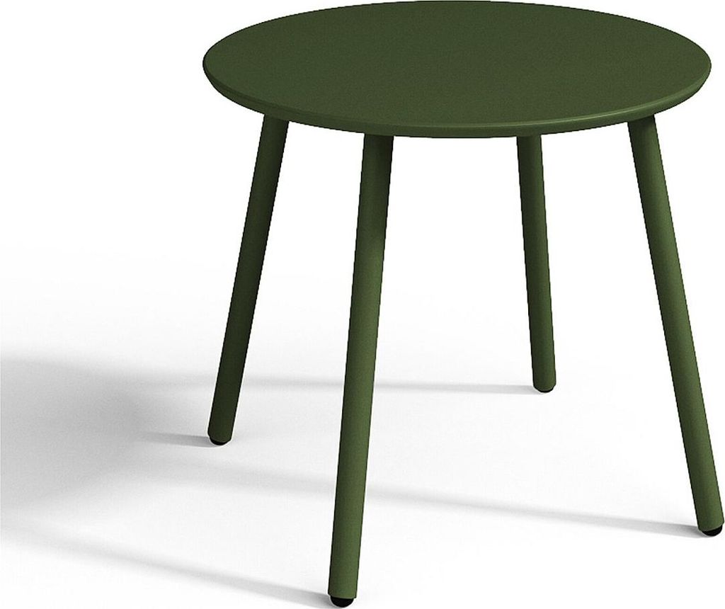 Garten-Beistelltisch - Metall - Khaki - MIRMANDE von MYLIA Produktbild 