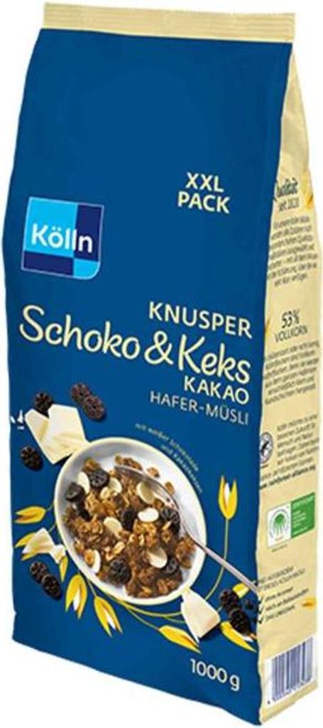 Kölln 6743907000 Kölln KNUSPER Schoko & Keks Hafer-Müsli  Obrázek produktu 