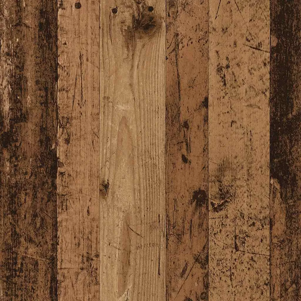 SYFAX™ Scrivania Professionale Compatta Legno Vecchio 84x40 cm - 9