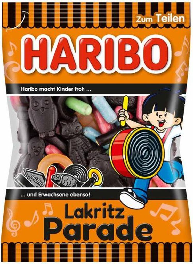 Haribo Lakritz Parade (175g Packung) Produktbild 