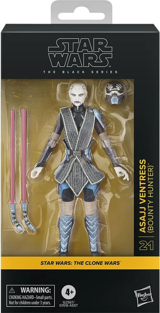 Figurine Star Wars Asajj Ventress 15cm : complétez votre collection Black Series