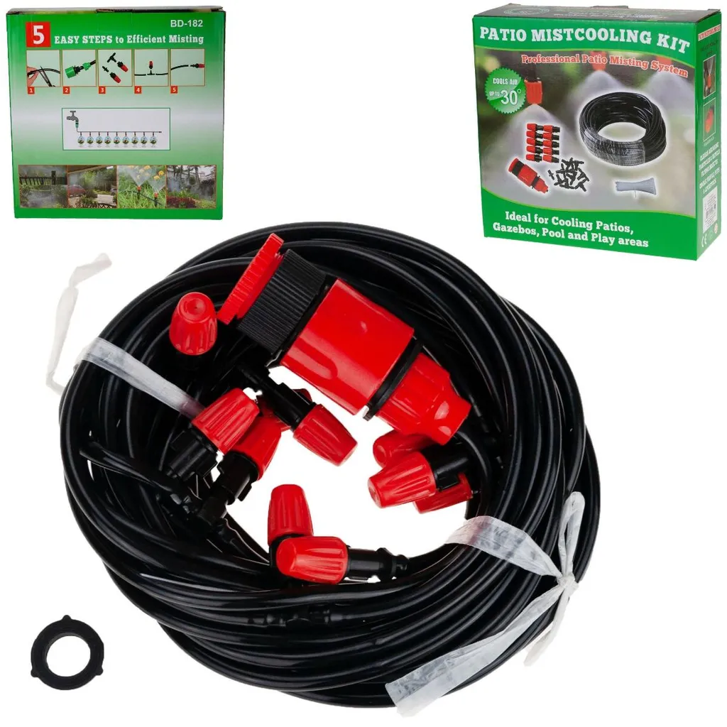 Tuyau d'irrigation modulable avec rideau d'eau haute performance 20m