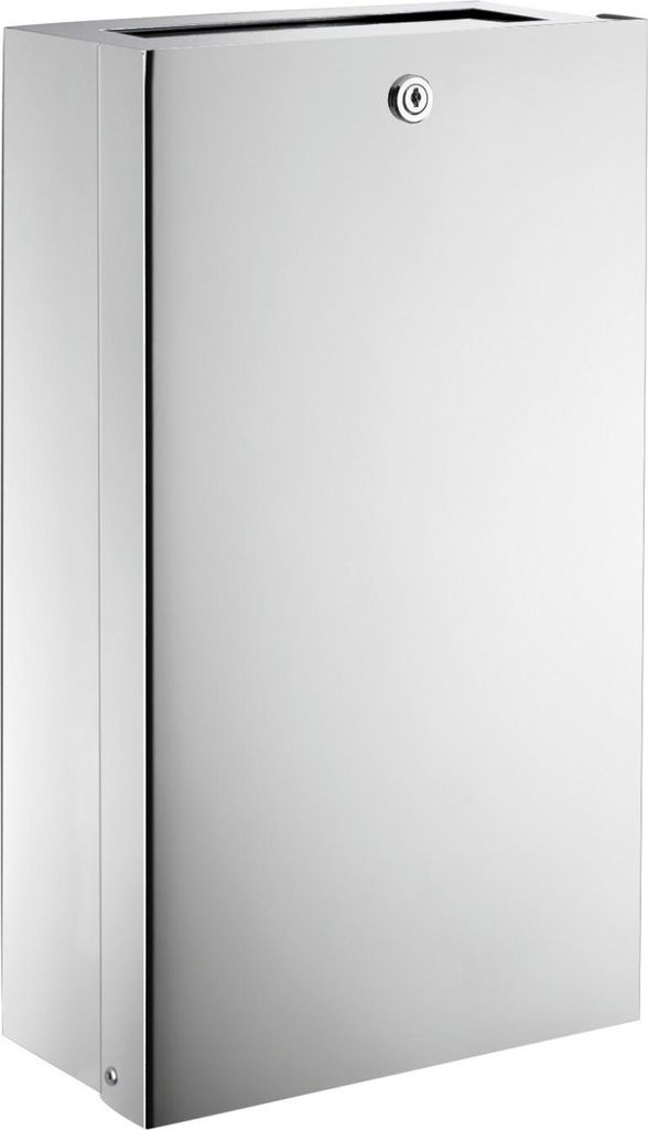 Delabie Abfallbehälter W.-Mont. f. Papier,Edst. hgl.pol.