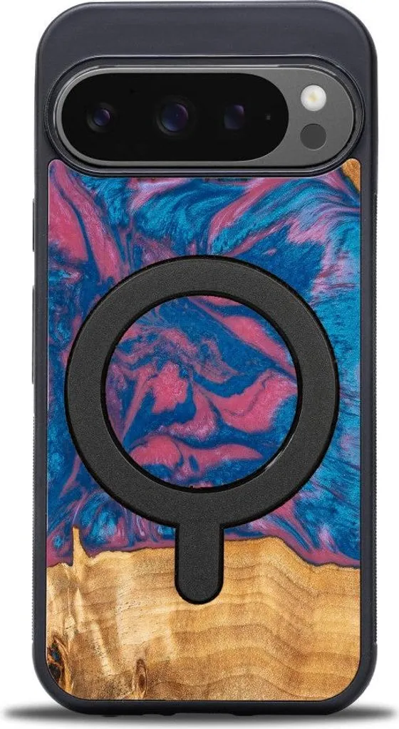 Cover Pixel 10 Pro Legno Neon Vegas Bewood MagSafe Trendy 2025